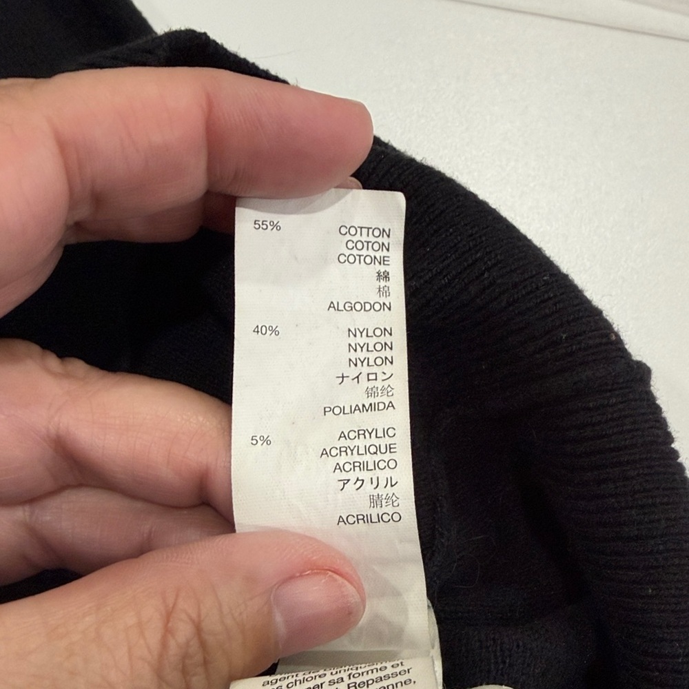 Gap Black 3/4 Sleeve Sweater Adult XS - Picture 4 of 4